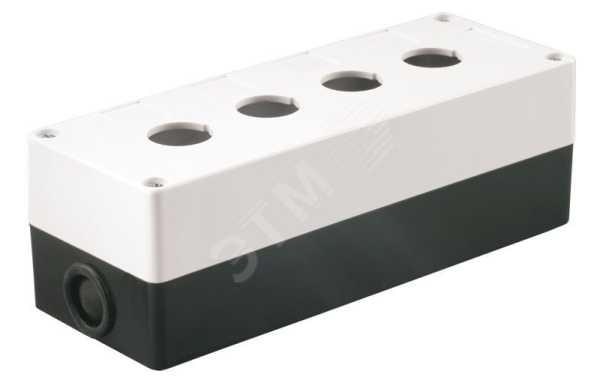 Корпус КП 104 4-м бел. для кнопок BKP10-4-K01