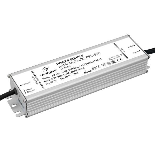 Блок питания ARPV-UH24400-PFC-55C (24V, 16.7A, 400W) 040977