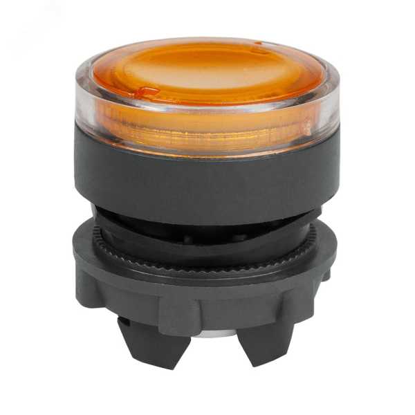 Головка кнопки OptiSignal D22 A5-PL-5 с подсветкой желтая пластик ZB5AW353 332308