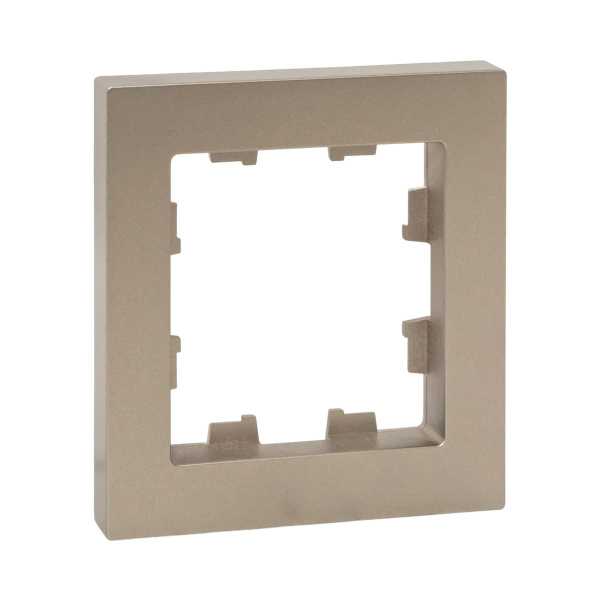 1 - местная рамка, шампань, пластик Эпика EKF UP1-FPC-01