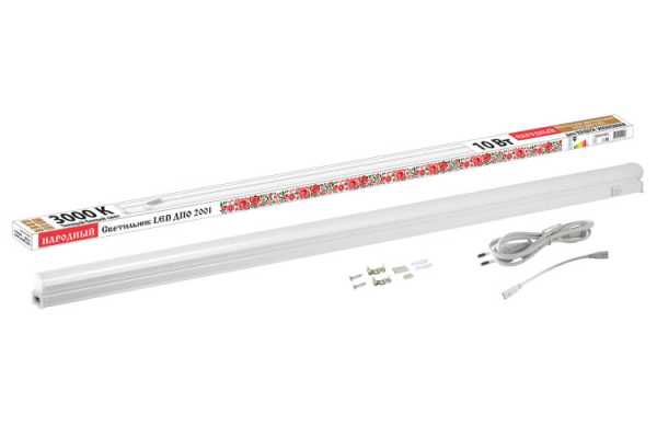 Светильник LED ДПО 2001 10 Вт, 3000К, IP40, Народный SQ0329-0850