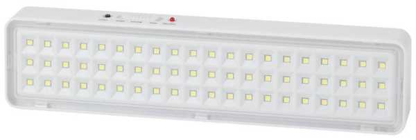 Светильник светодиодный DBA-103-0-20 60LED 5ч IP20 аварийный непостоянный Б0044396