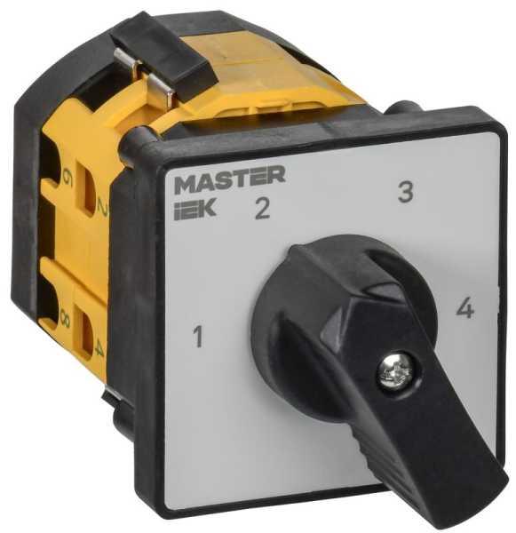 Переключатель кулачковый 10А (сх. 83) стандартная рукоятка IEK MI-CS10-010-083