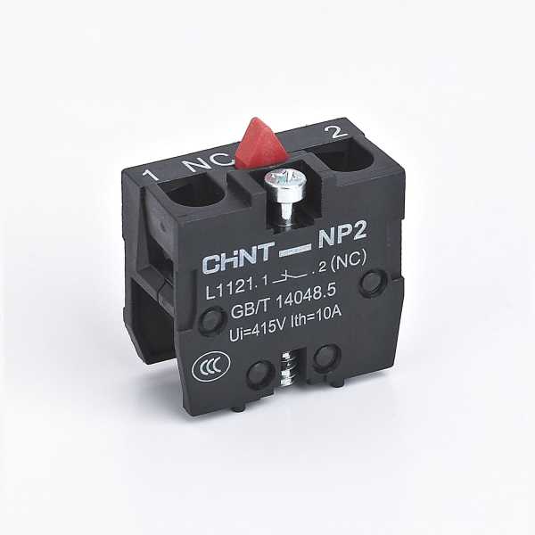Блок контактный для кнопочного поста NP2 NP2-L1121 1НЗ (R) 683968