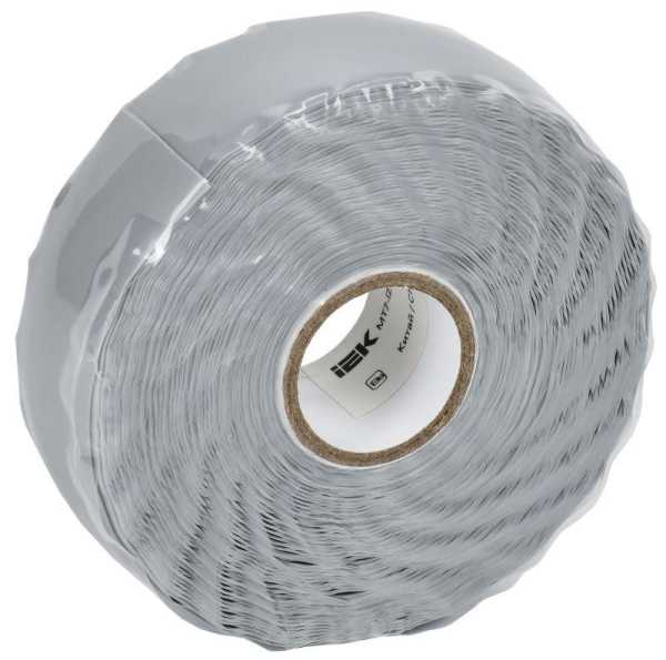 MIXTAPE PRO Изолента самослипающаяся силиконовая резиновая 0,5х25мм 9,1м 70 IEK MT7-IZ32-D05-25-D91