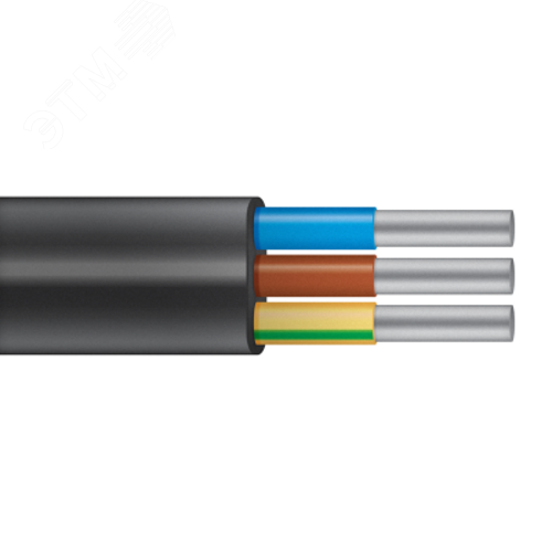 Кабель силовой АВВГ-П 3х2.5ок-0.66 ТРТС У0000000965