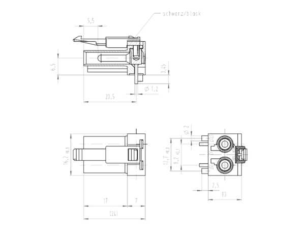 Разъем ST17/2 S F V1SW