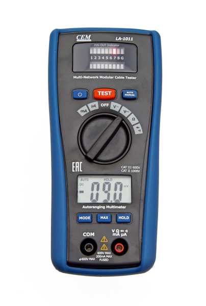 LA-1011 LAN тестер