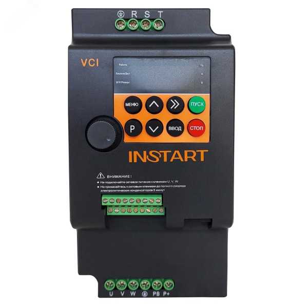Преобразователь частоты 11 кВт, 25А, трехфазный, 380В 15%, 50Гц/60Гц, IP20 00111300