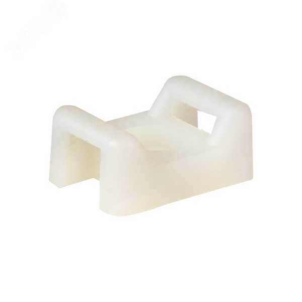 Площадка под хомуты (22х16) с монтажным отверстием М4 бел. (уп.100шт) PROxima pmo-22-16-w Площадка под хомуты (22х16) с монтажным отверстием М4 бел. (уп.100шт) PROxima pmo-22-16-w