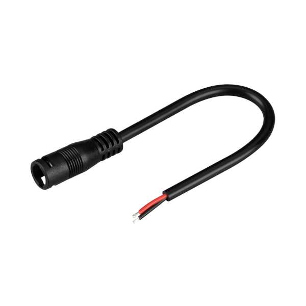 Коннектор выводной DC-MONO-2PIN-L150-F (JACK 5.5, LOCK) 032854