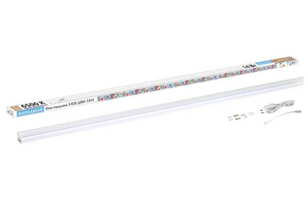 Светильник LED ДПО 2001 14 Вт, 6500К, IP40, Народный SQ0329-0854