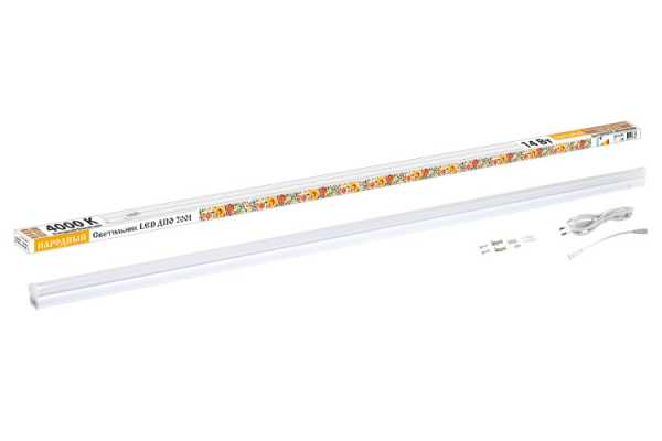 Светильник LED ДПО 2001 14 Вт, 4000К, IP40, Народный SQ0329-0853