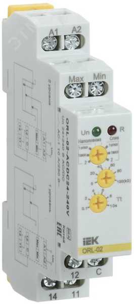 Реле наполн/дренаж ORL 24-240 В AC/DC ORL-02-ACDC24-240V