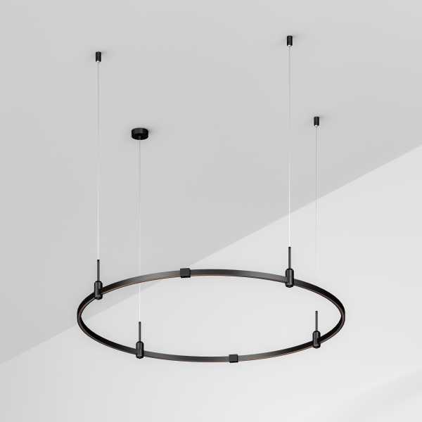 Трек ART-APRIORI-ROUND-HANG-R1200 (BK) (Arlight, IP20 Металл, 3 года) 048490