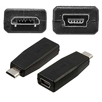 USB-F MINI TO USB-M MICRO