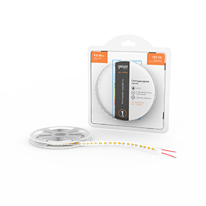 Лента Basic LED 2835/120 12V 9,6W/m 624lm/m 3000K 8mm IP20 2m 1/100 BT060