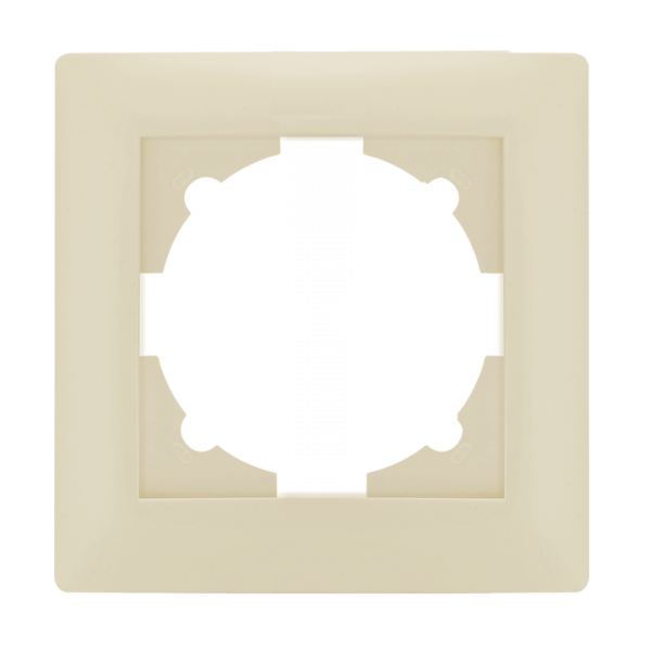 Милан Рамка 1-местная бежевая EMM-R-1-20