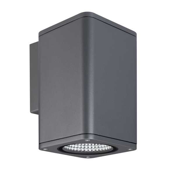 Светильник LGD-EVO-WALL-S100x100-12W Warm3000 (GR, 44 deg, 230V) 046193