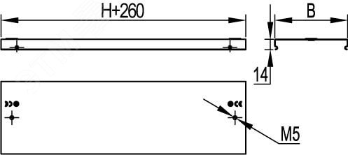 Вилка кабельная IP44 16A 3P+E 400V DIS2131636