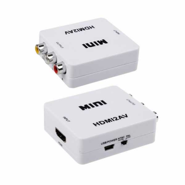 Конвертер HDMI на 3 RCA, пластик, белый 17-6931 Конвертер HDMI на 3 RCA, пластик, белый 17-6931