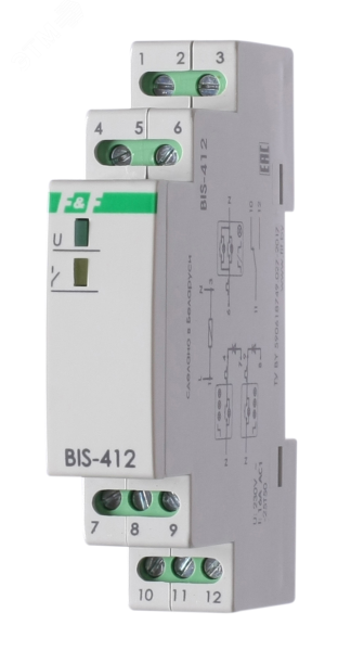 Реле импульсное BIS-412 EA01.005.007