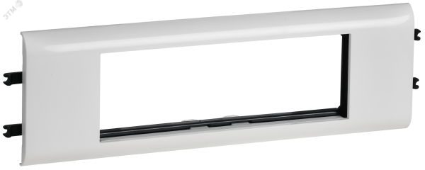 DLP Рамка и суппорт на 6 модулей для кабель-каналов с шириной крышки 65мм белая 010956