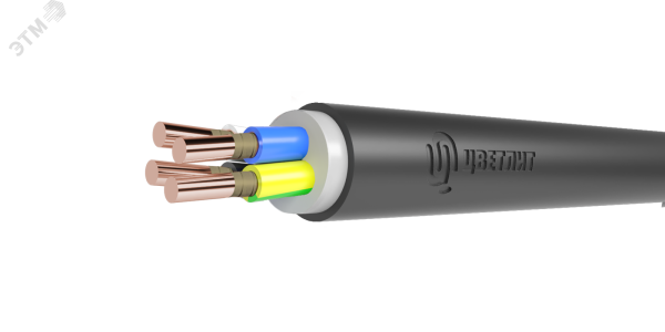 Кабель ВВГнг(А)-FRLS 4х6 ОК (N) 0.66кВ (м) 00-00140703