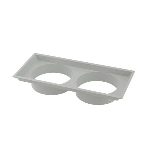 Адаптер воздуховода для потолочного кондиционера 1000-2000 Вт, RAL7035 R5KLMCNV04 Адаптер воздуховода для потолочного кондиционера 1000-2000 Вт, RAL7035 R5KLMCNV04