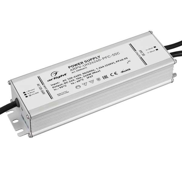 Блок питания ARPV-UH24240-PFC-55C (24V, 10.0A, 240W) 025046(1)