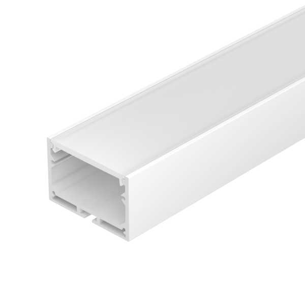 Профиль с экраном SL-LINE-4932-2500 WHITE+OPAL 036304