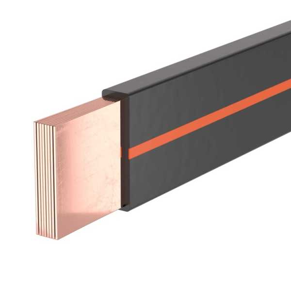 Гибкая шина в ПВХ изоляции, 3x63x1мм, ном. ток 630А, длина 2 ма R5BFC3631 Гибкая шина в ПВХ изоляции, 3x63x1мм, ном. ток 630А, длина 2 ма R5BFC3631