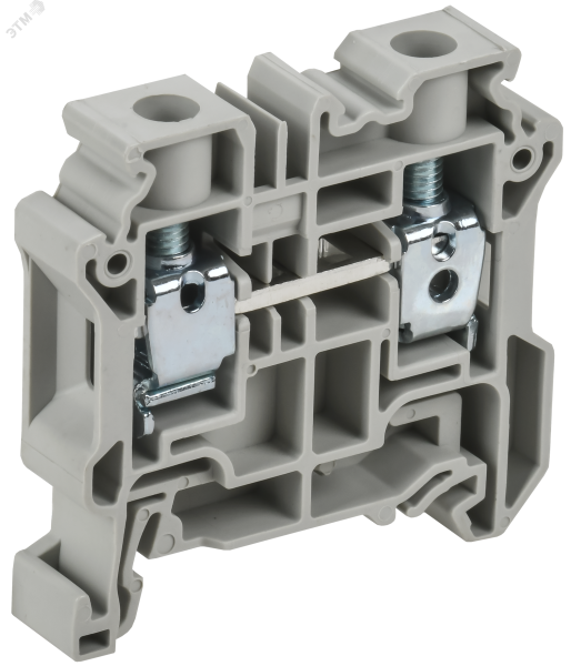 ARMAFIX Колодка клеммная CY10 винтовая 10мм2 проходная серая Ex IEK AF-CT30-00-K03-010-EX
