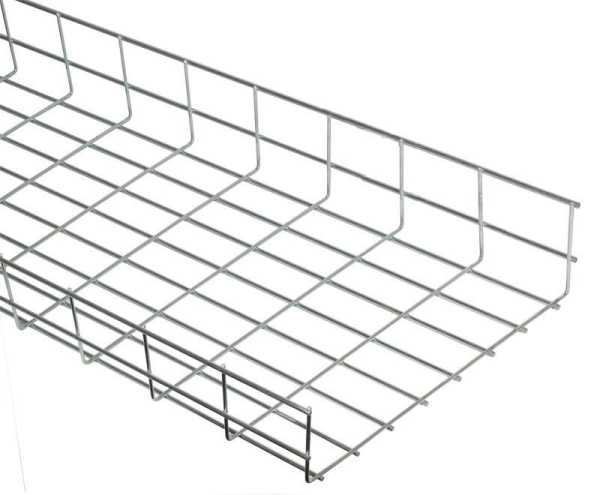 Лоток проволочный 100х60 L3000 сталь 4мм оцинк. CLWG10-060-100-3