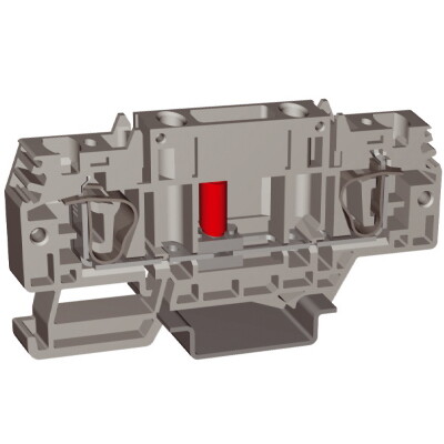 HSCB.4GR, тестовый с разъединителем, серый , 4 кв.мм ZHB100GR