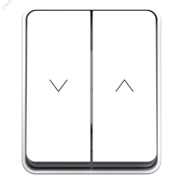ATLASDESIGN PROFI IP54 2-клавишный ВЫКЛЮЧАТЕЛЬ ДЛЯ ЖАЛЮЗИ, 2хсх.4, БЕЛЫЙ (2шт) ATN540119