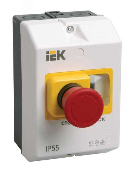 Оболочка защитная с кноп. &amp;amp;quot;СТОП&amp;amp;quot; IP54 DMS11D-PC55