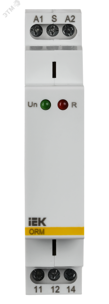 Импульсное реле ORM. 1 конт. 230 В AC ORM-01-AC230 Импульсное реле ORM. 1 конт. 230 В AC ORM-01-AC230
