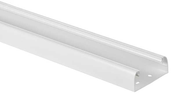 DLP Кабель-канал парапетный 80х35мм без крышки шириной 65мм белый 010411