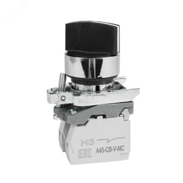 Переключатель OptiSignal D22 C4-S-33 3 положения с фикс металл 2НО XB4BD33 (14шт) 332172