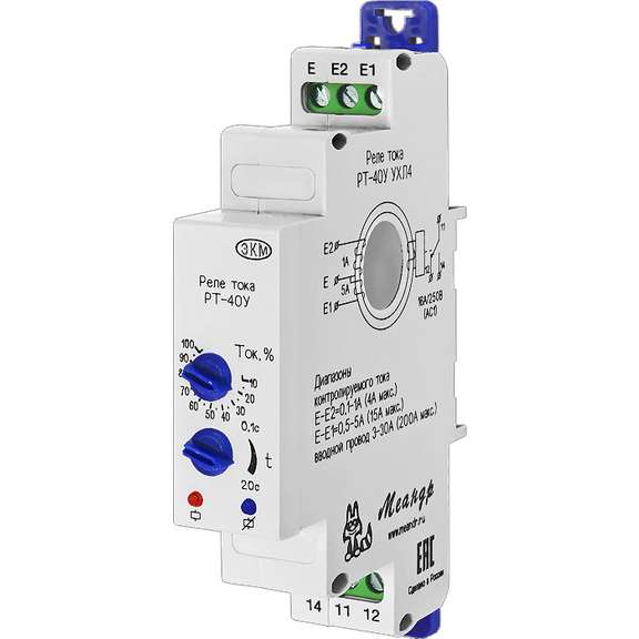 Реле контроля переменного тока РТ-40У УХЛ4 A8302-16934225