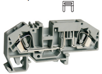 Предохранительная клемма UJ5-6CW/RDE