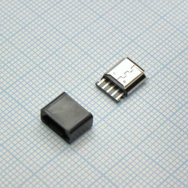 microUSB 5BF кабельная розетка