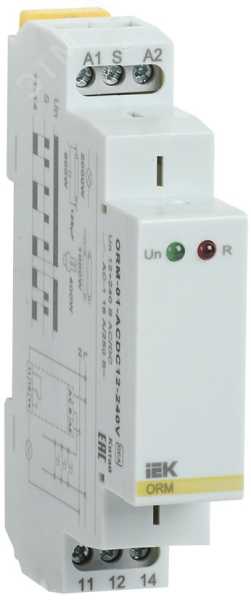 Импульсное реле ORM. 1 конт. 12-240 В AC/DC ORM-01-ACDC12-240V