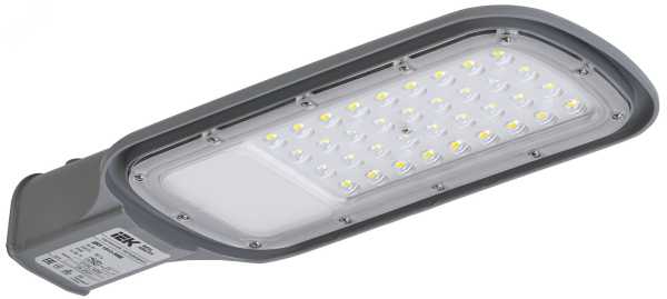 Светильник LED ДКУ 1012-30Ш 5000К IP65 серый LDKU1-1012-030-5000-K03