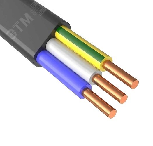 Кабель ВВГ-Пнг(А)-LS 3х10 ОК (N PE) 0.66кВ (м) TR4222