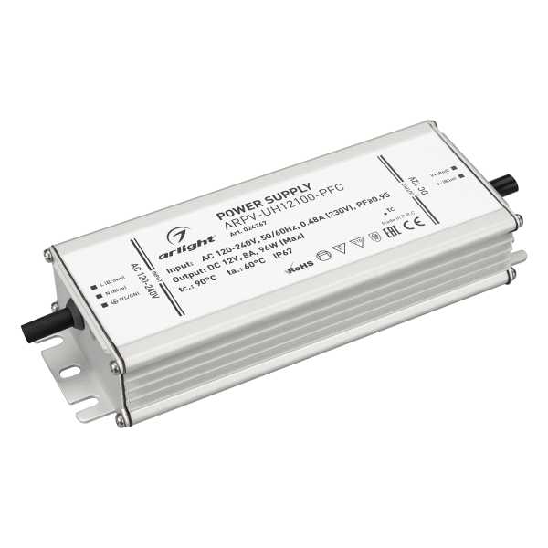 Блок питания ARPV-UH12100-PFC (12V, 8.0A, 96W) 024267