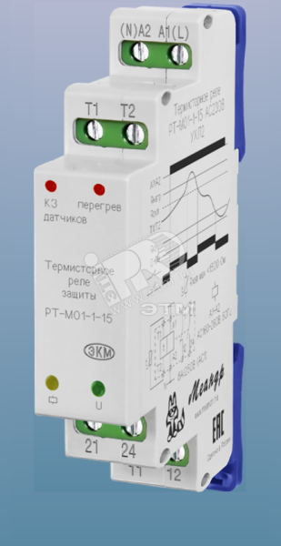 Реле РТ-М01-1-15 АС230В УХЛ4 4640016939183