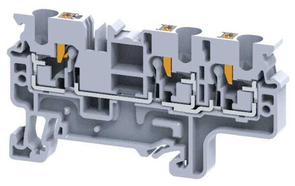 Проходная клемма CP4/3
