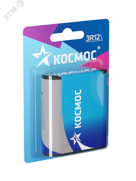 Элемент питания солевой &amp;amp;quot;квадрат&amp;amp;quot; 3R12 1BL (блист.1шт) KOC3R121BL